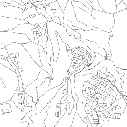 ROAD MAP OF AL KARAK, JORDAN BY MAPBAKES