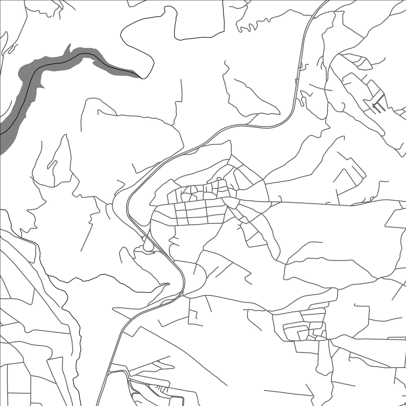 ROAD MAP OF AL MAŞŢABAH, JORDAN BY MAPBAKES