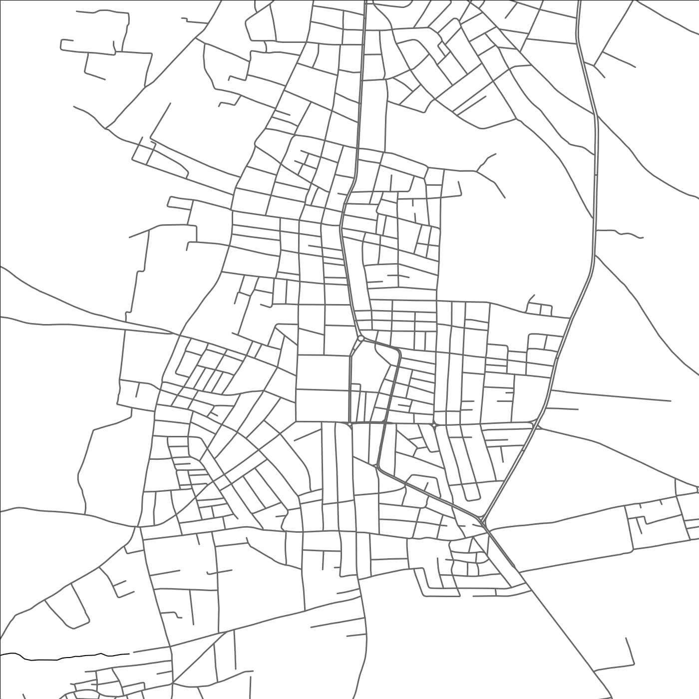 ROAD MAP OF AL MAZĀR AL JANŪBĪ, JORDAN BY MAPBAKES