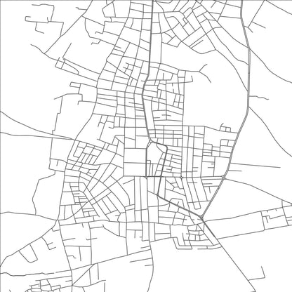 ROAD MAP OF AL MAZĀR AL JANŪBĪ, JORDAN BY MAPBAKES