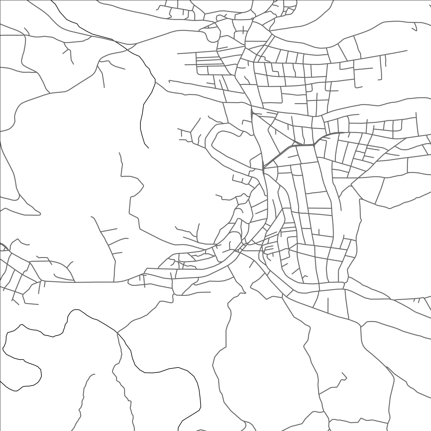 ROAD MAP OF AL MAZĀR ASH SHAMĀLĪ, JORDAN BY MAPBAKES