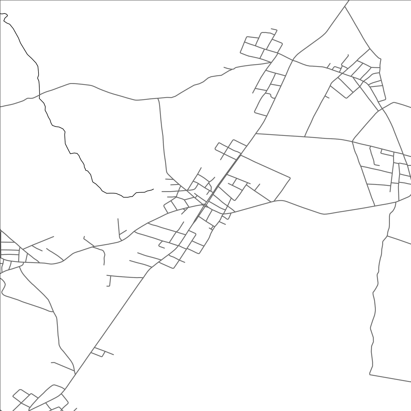 ROAD MAP OF AL MUGHAYYIR, JORDAN BY MAPBAKES