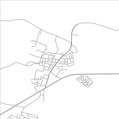 ROAD MAP OF AL MURAYGHAH, JORDAN BY MAPBAKES