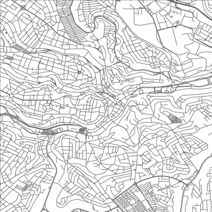 ROAD MAP OF AMMAN, JORDAN BY MAPBAKES