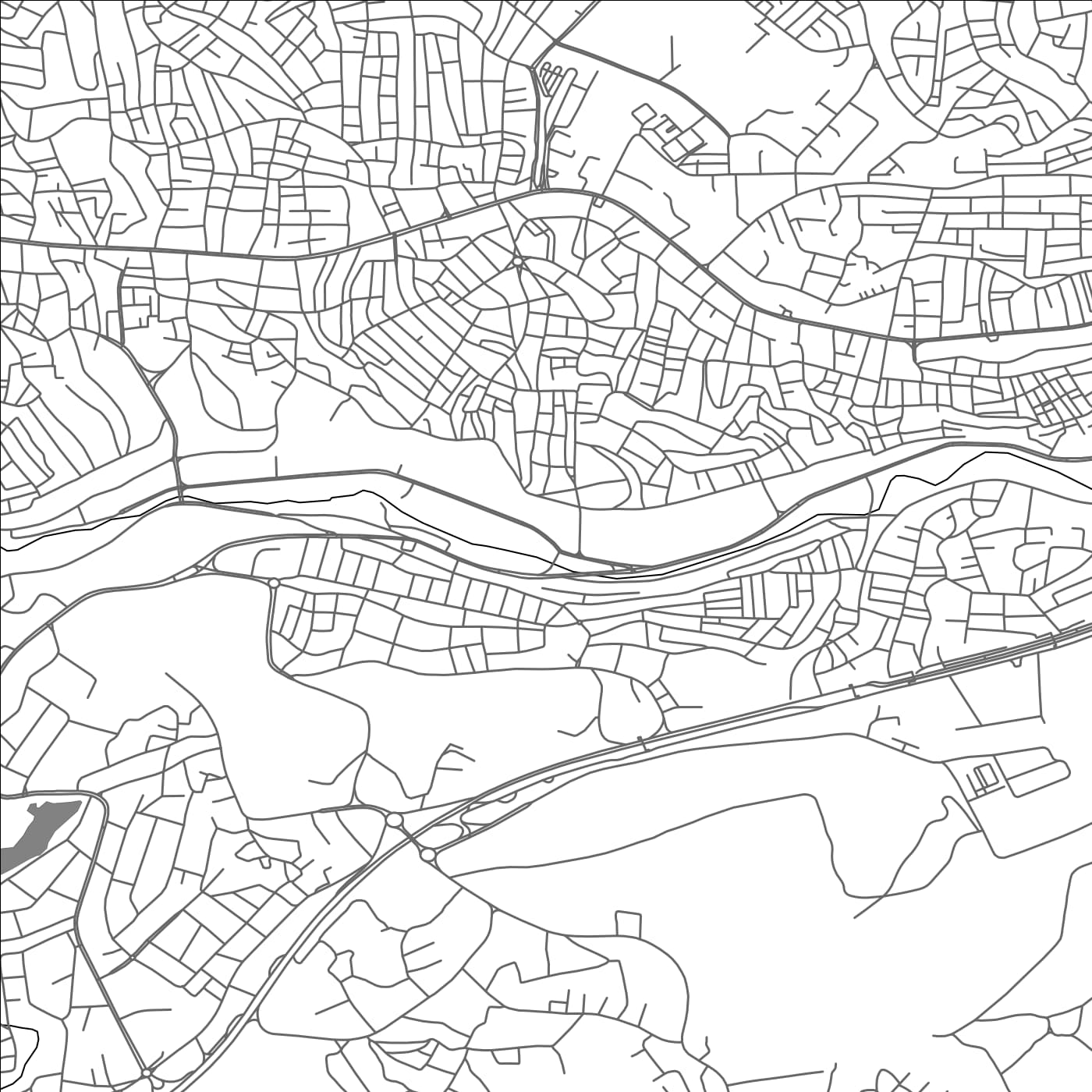 ROAD MAP OF AR RUŞAYFAH, JORDAN BY MAPBAKES