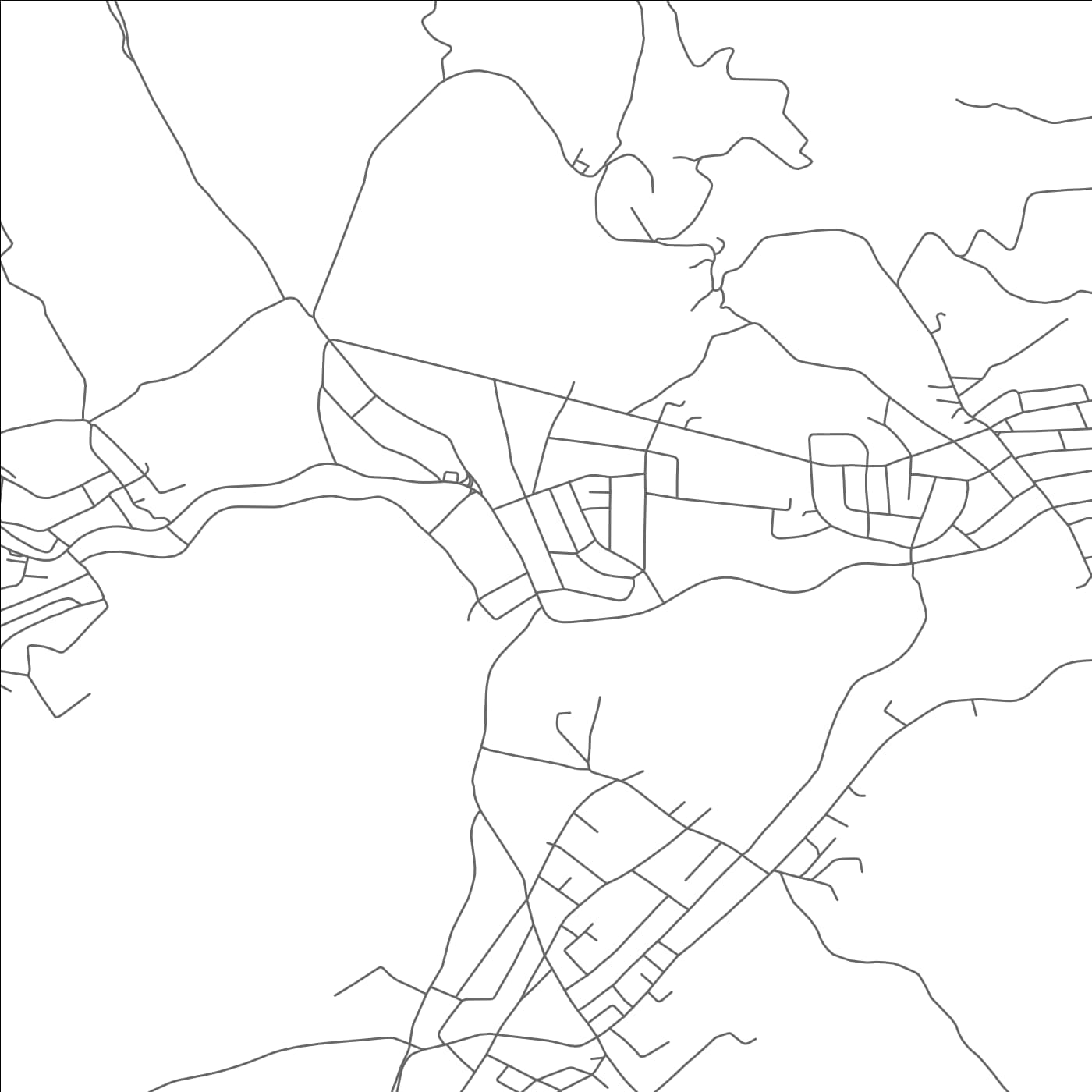 ROAD MAP OF ASH SHAWBAK, JORDAN BY MAPBAKES