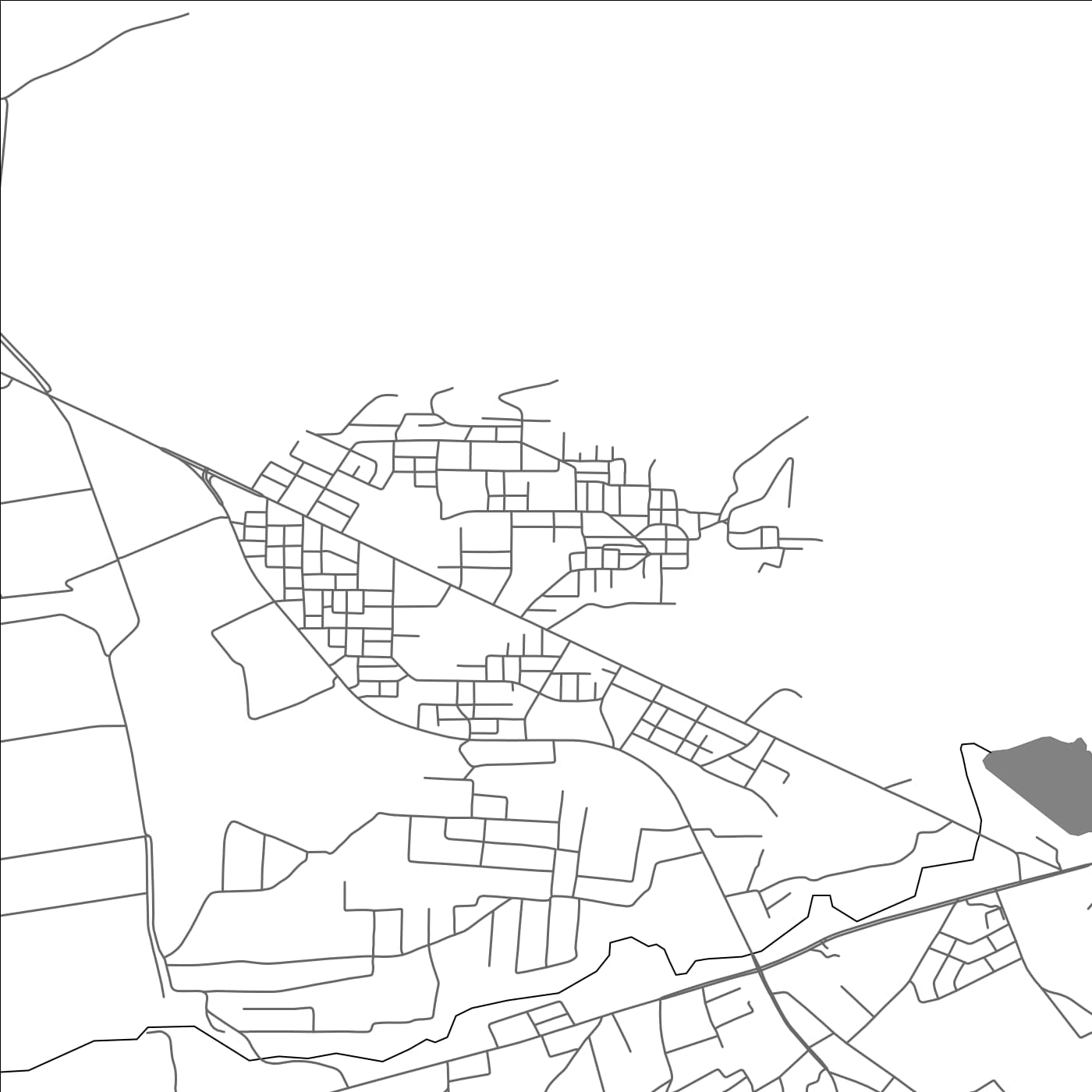 ROAD MAP OF ASH SHŪNAH AL JANŪBĪYAH, JORDAN BY MAPBAKES