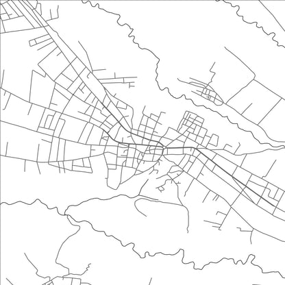 ROAD MAP OF AŢ ŢAYYIBAH, JORDAN BY MAPBAKES