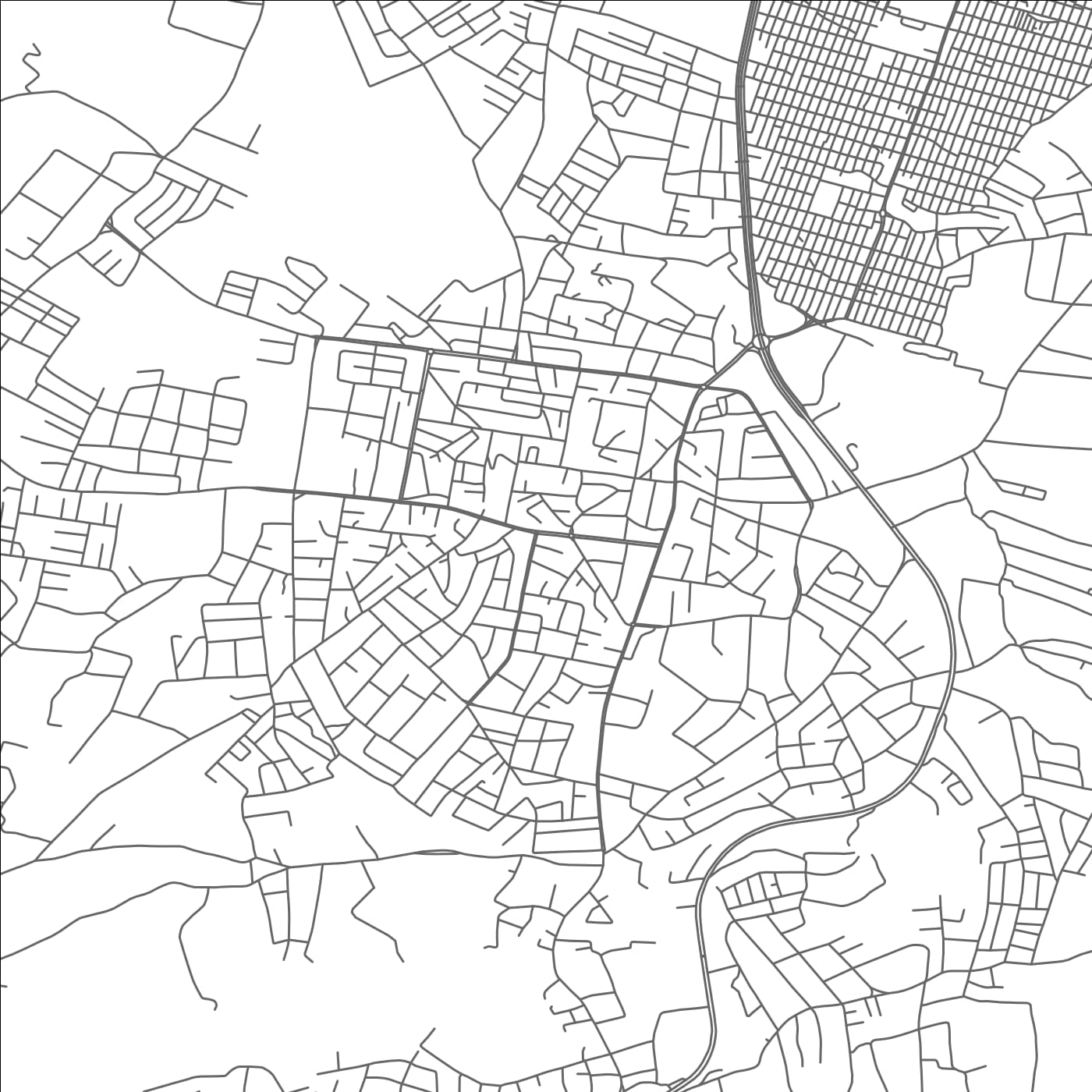 ROAD MAP OF ‘AYN AL BĀSHĀ, JORDAN BY MAPBAKES