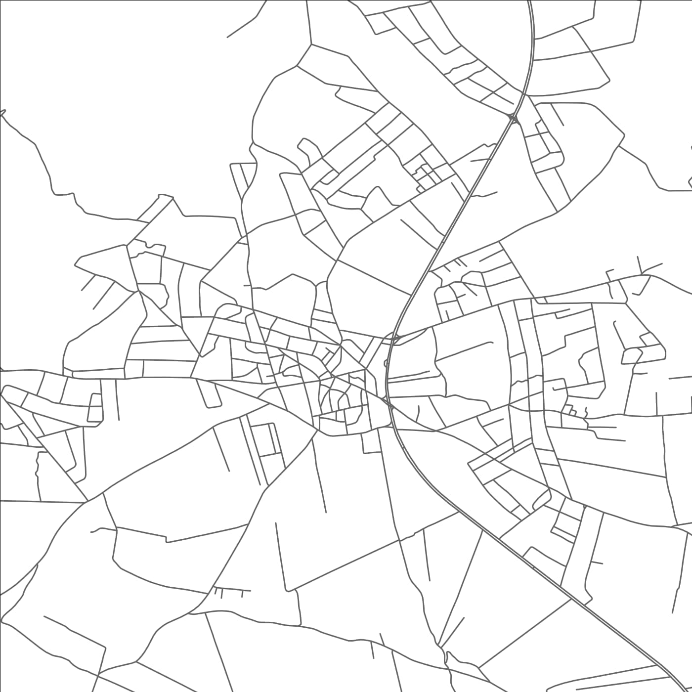 ROAD MAP OF BAL‘AMĀ, JORDAN BY MAPBAKES