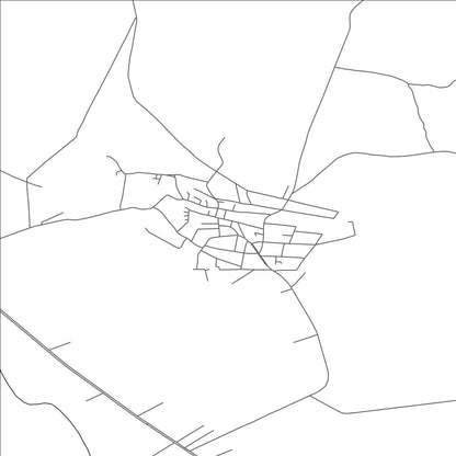 ROAD MAP OF ḨAWSHĀ, JORDAN BY MAPBAKES