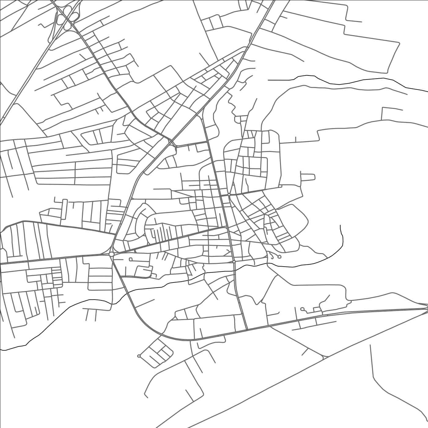 ROAD MAP OF MA‘ĀN, JORDAN BY MAPBAKES