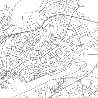 ROAD MAP OF MĀRKĀ, JORDAN BY MAPBAKES