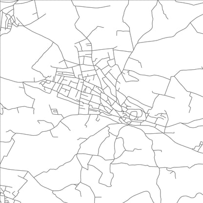 ROAD MAP OF ŞAKHRAH, JORDAN BY MAPBAKES