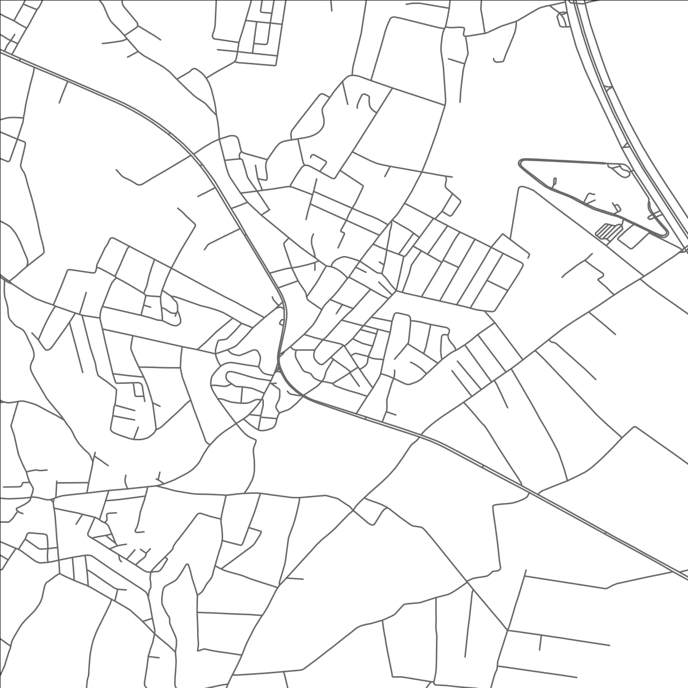 ROAD MAP OF UMM AL BASĀTĪN, JORDAN BY MAPBAKES