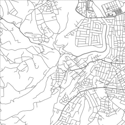 ROAD MAP OF WĀDĪ AS SĪR, JORDAN BY MAPBAKES