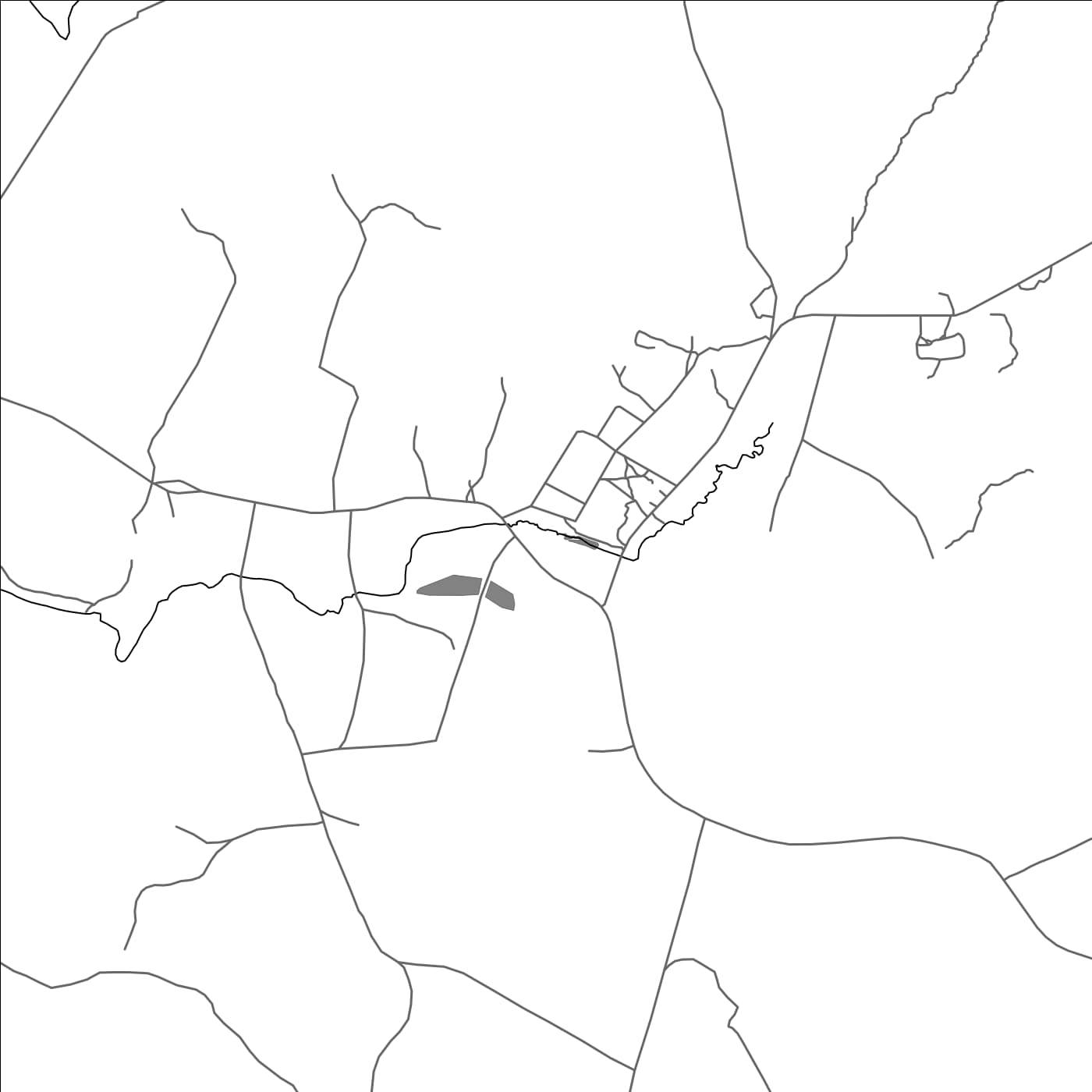 ROAD MAP OF BENSONVILLE, LIBERIA BY MAPBAKES