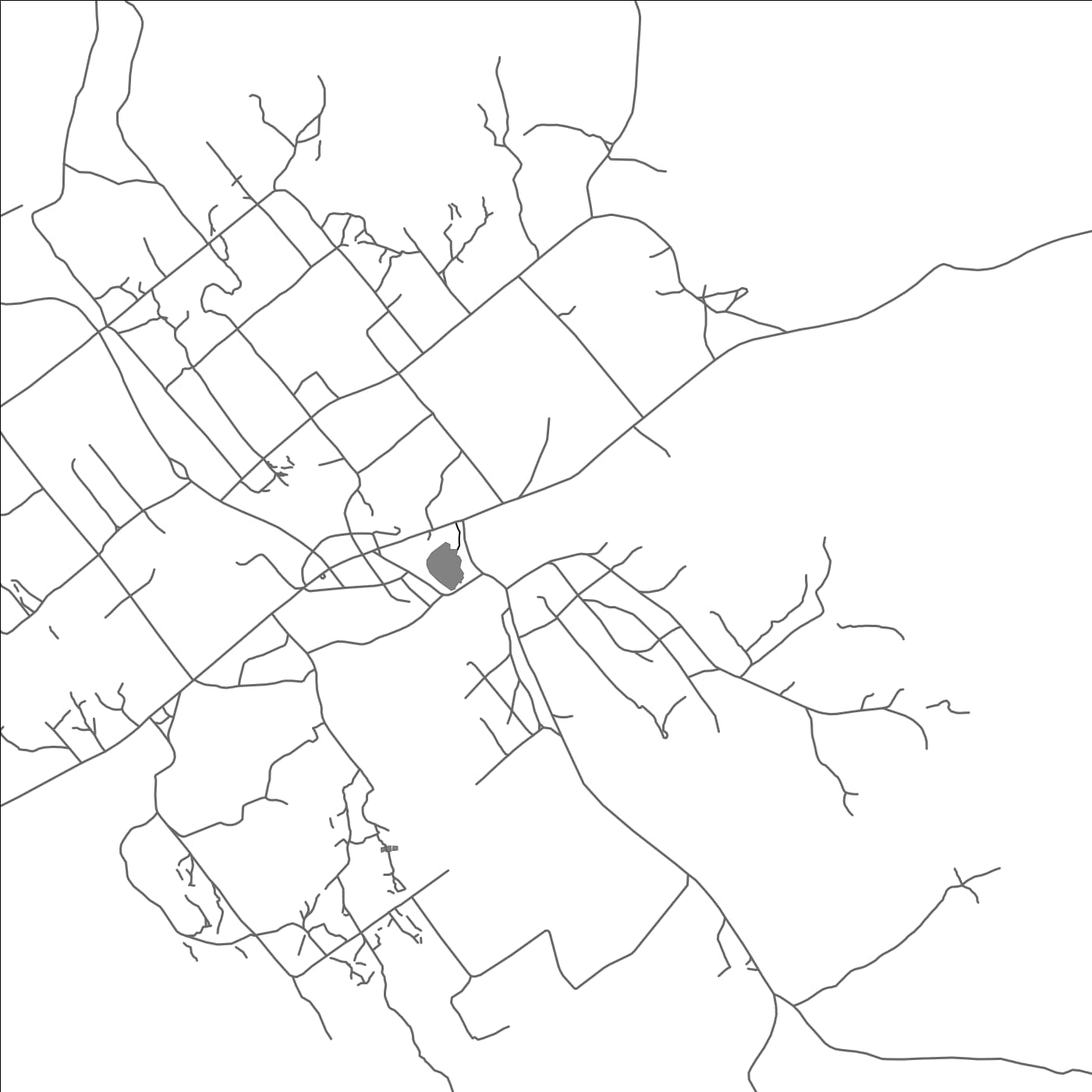 ROAD MAP OF SANNIQUELLIE, LIBERIA BY MAPBAKES