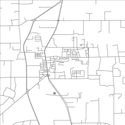 ROAD MAP OF AL `AZIZIYAH, LIBYA BY MAPBAKES