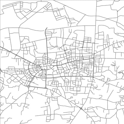 ROAD MAP OF AL JUMAYL, LIBYA BY MAPBAKES