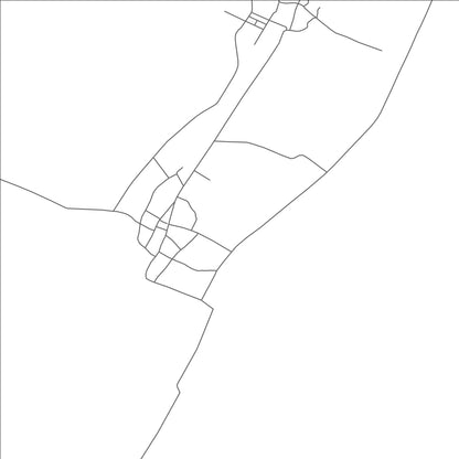 ROAD MAP OF AWJILAH, LIBYA BY MAPBAKES