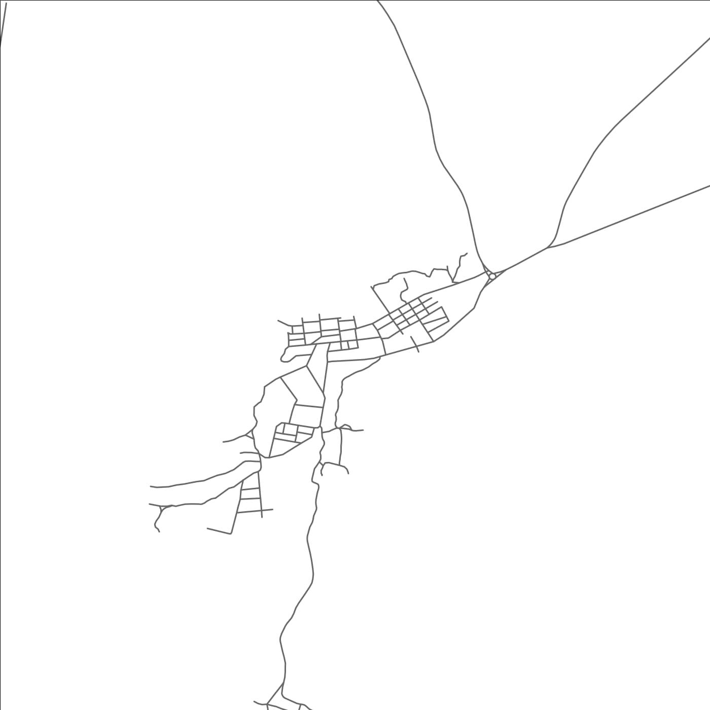 ROAD MAP OF IDRI, LIBYA BY MAPBAKES