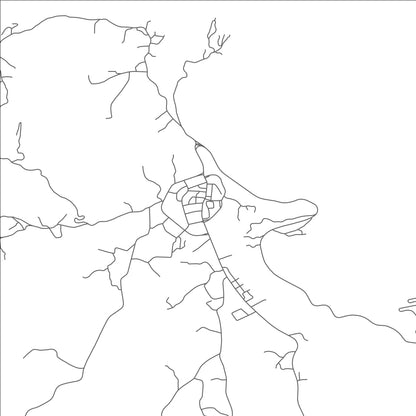 ROAD MAP OF KIKLAH, LIBYA BY MAPBAKES