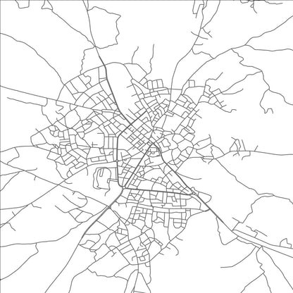 ROAD MAP OF MASALLATAH, LIBYA BY MAPBAKES