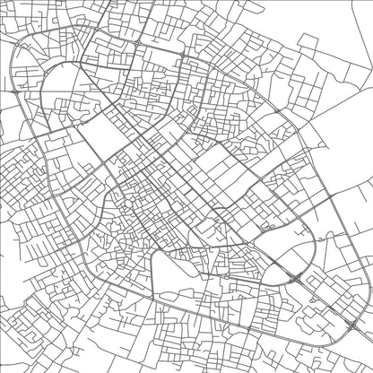 ROAD MAP OF SABHA, LIBYA BY MAPBAKES