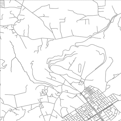 ROAD MAP OF SHAHHAT, LIBYA BY MAPBAKES