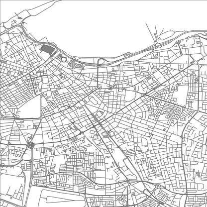 ROAD MAP OF TRIPOLI, LIBYA BY MAPBAKES