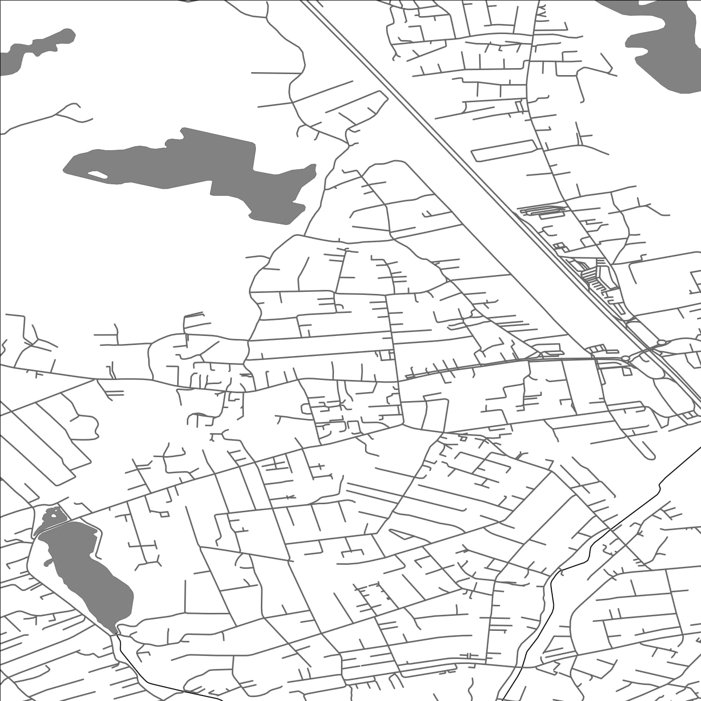 ROAD MAP OF AVIŽIENIAI, LITHUANIA BY MAPBAKES