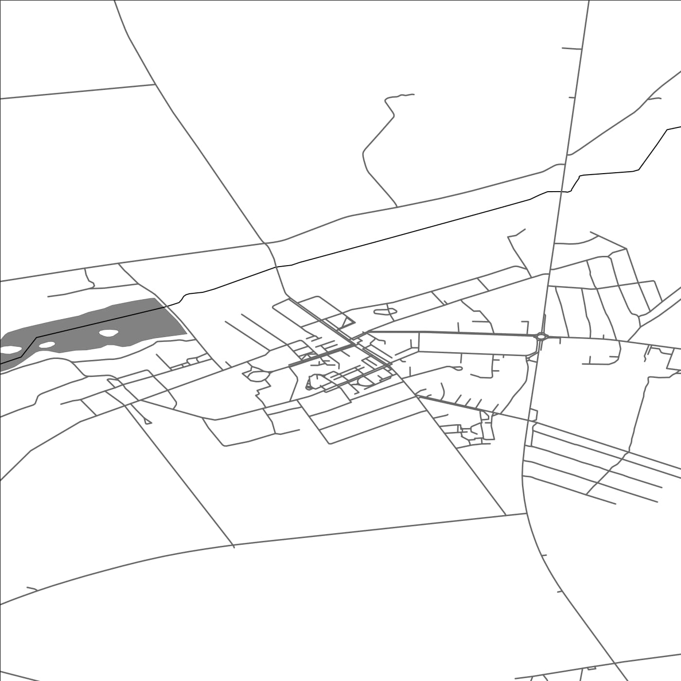 ROAD MAP OF BAISOGALA, LITHUANIA BY MAPBAKES