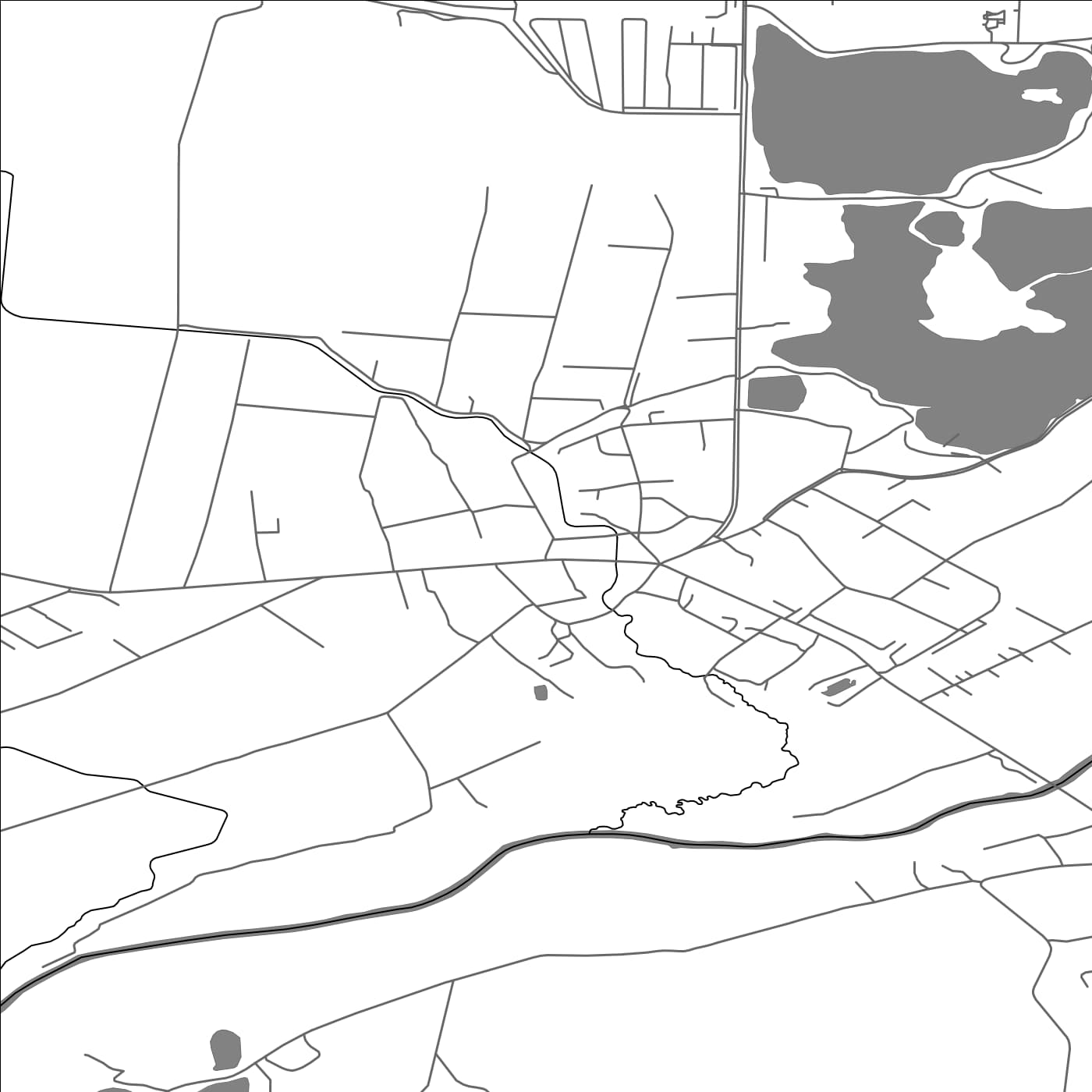 ROAD MAP OF DOVILAI, LITHUANIA BY MAPBAKES