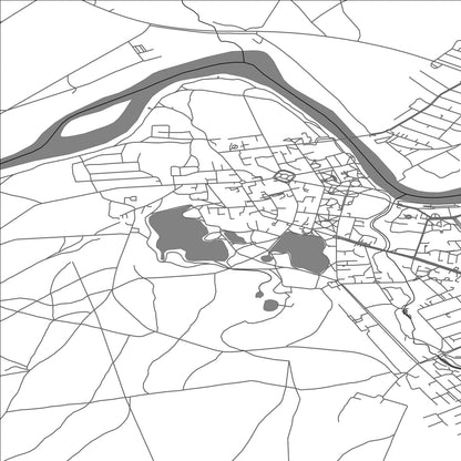 ROAD MAP OF DRUSKININKAI, LITHUANIA BY MAPBAKES