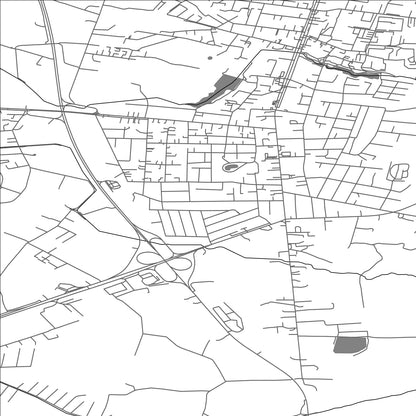 ROAD MAP OF GARLIAVA, LITHUANIA BY MAPBAKES