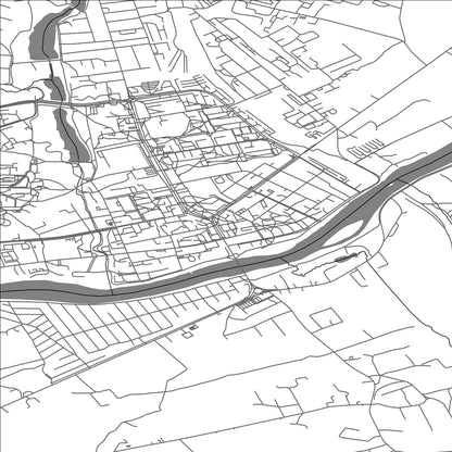 ROAD MAP OF JONAVA, LITHUANIA BY MAPBAKES