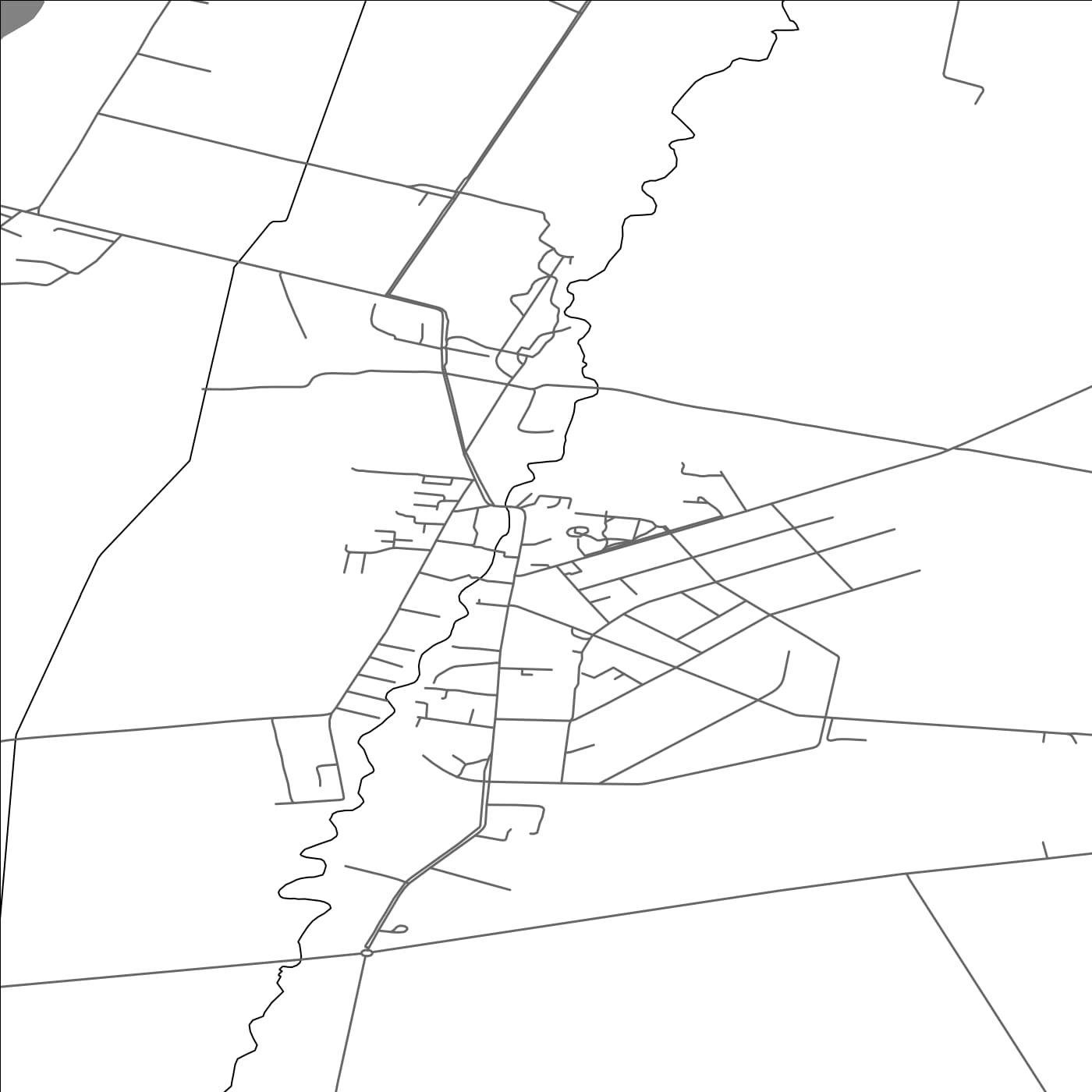 ROAD MAP OF JONIŠKELIS, LITHUANIA BY MAPBAKES