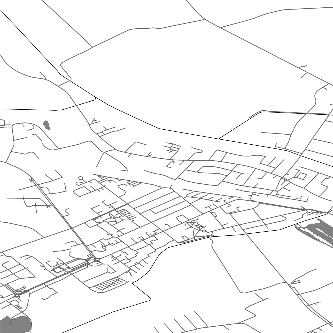 ROAD MAP OF KAISIADORYS, LITHUANIA BY MAPBAKES