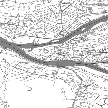 ROAD MAP OF KAUNAS, LITHUANIA BY MAPBAKES