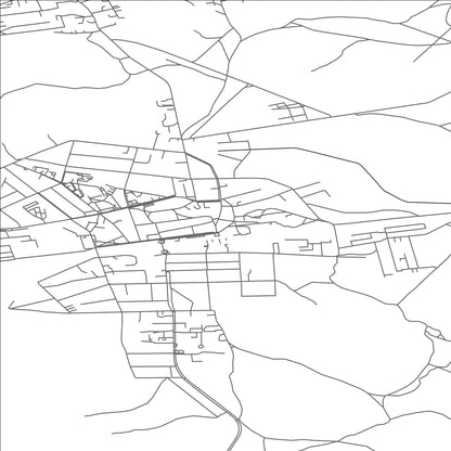 ROAD MAP OF KAZLU RUDA, LITHUANIA BY MAPBAKES