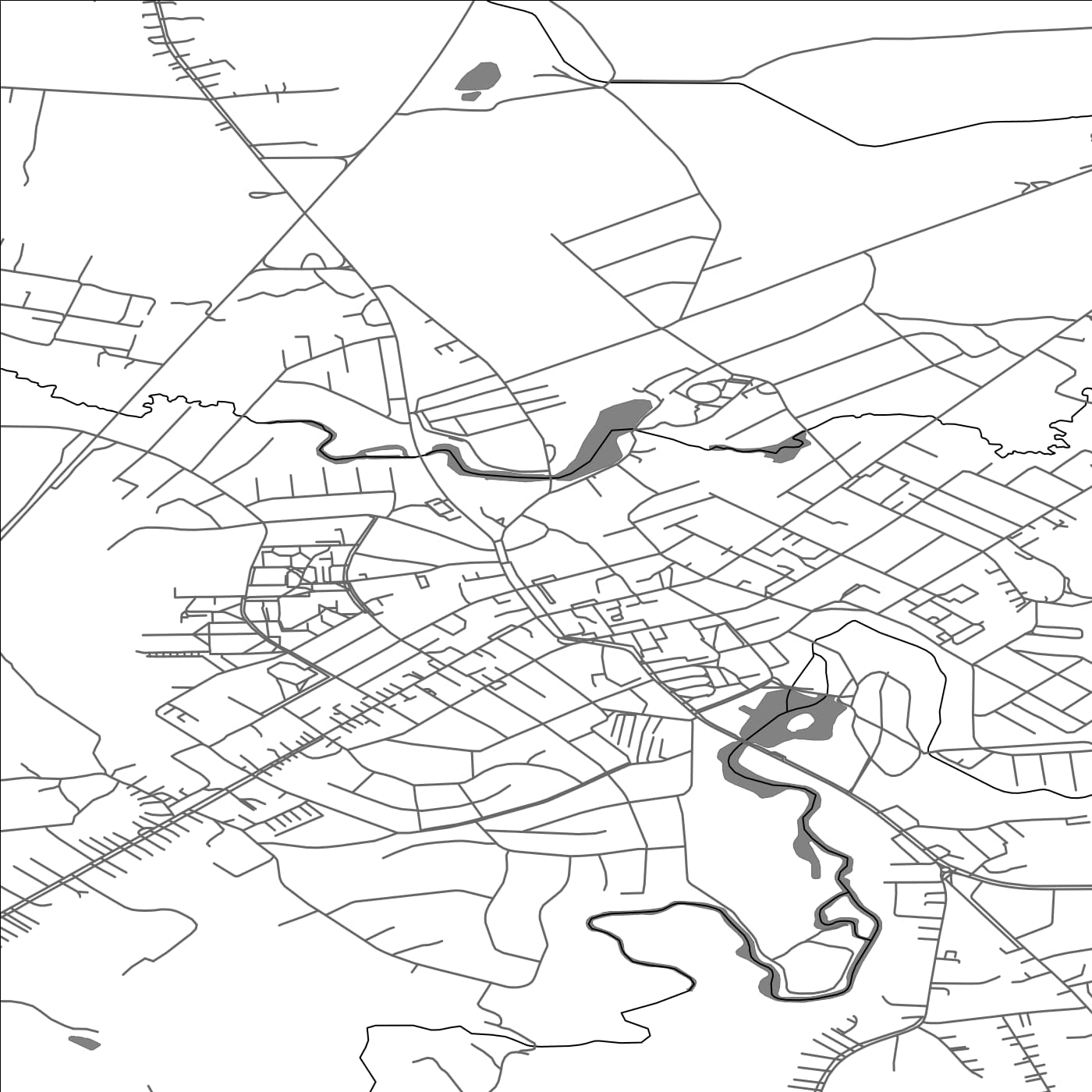 ROAD MAP OF KELME, LITHUANIA BY MAPBAKES