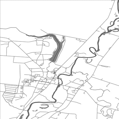 ROAD MAP OF KREKENAVA, LITHUANIA BY MAPBAKES