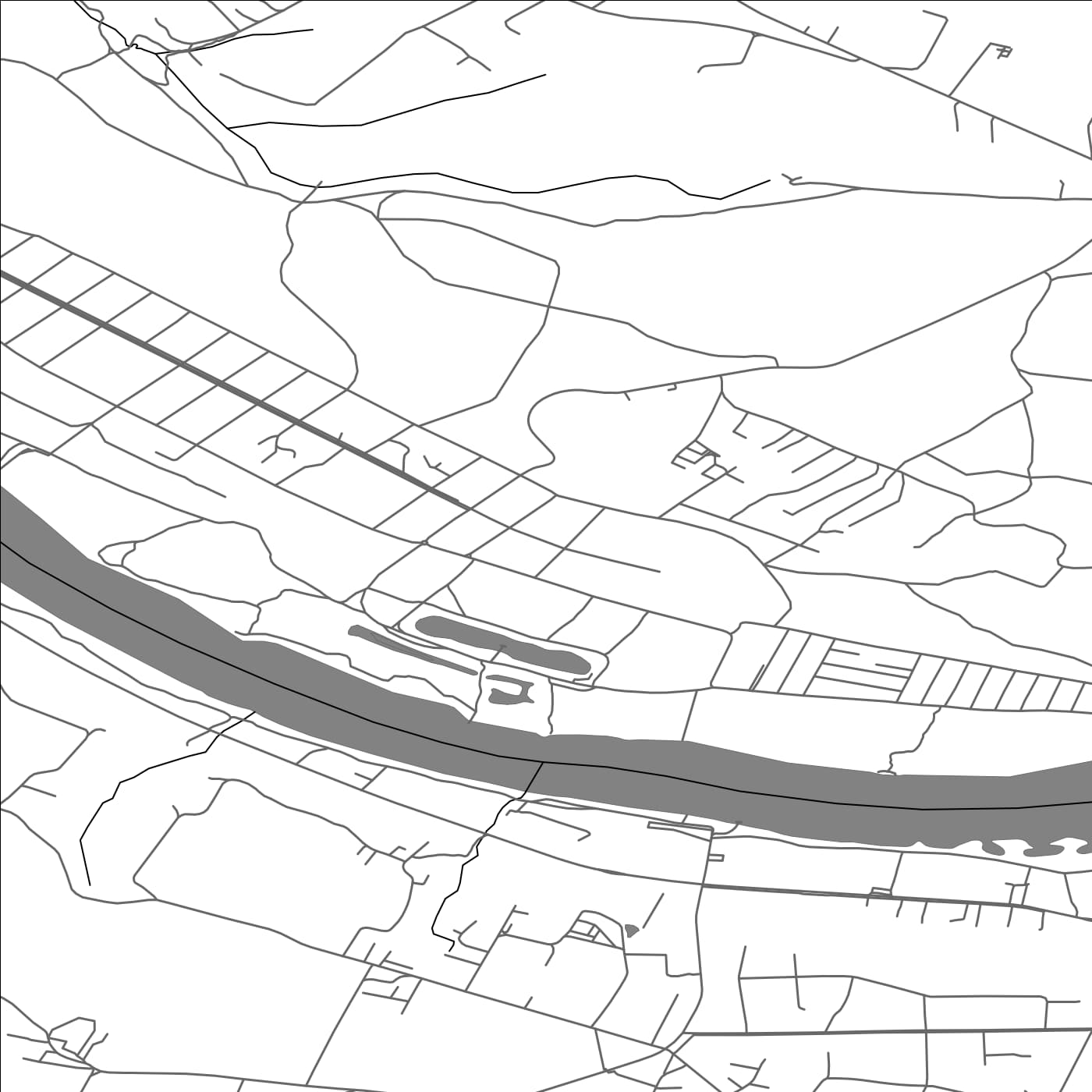 ROAD MAP OF KULAUTUVA, LITHUANIA BY MAPBAKES