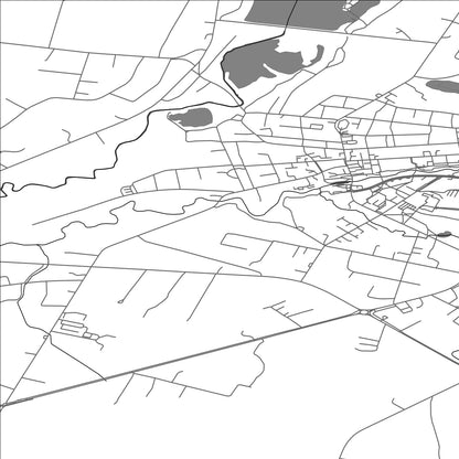 ROAD MAP OF KUPISKIS, LITHUANIA BY MAPBAKES