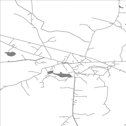 ROAD MAP OF LAUKUVA, LITHUANIA BY MAPBAKES