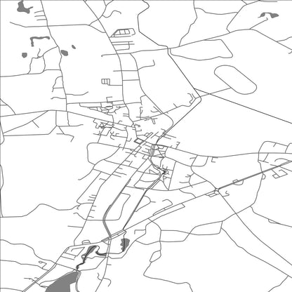 ROAD MAP OF LAZDIJAI, LITHUANIA BY MAPBAKES