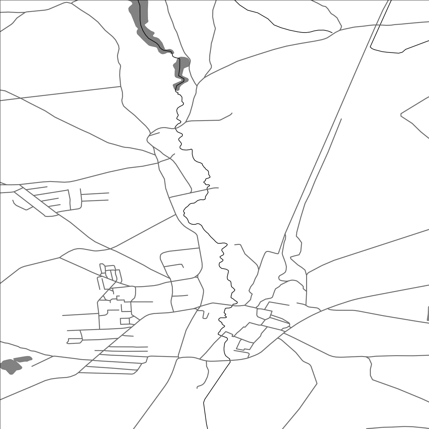 ROAD MAP OF MATUIZOS, LITHUANIA BY MAPBAKES