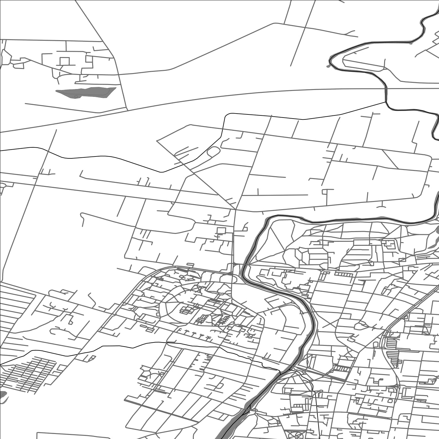 ROAD MAP OF MOKOLAI, LITHUANIA BY MAPBAKES