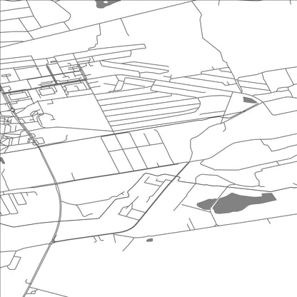 ROAD MAP OF NAUJOJI AKMENE, LITHUANIA BY MAPBAKES